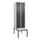 locker voor scheiding van kleding,HxBxD 2120x600x815mm,2vak