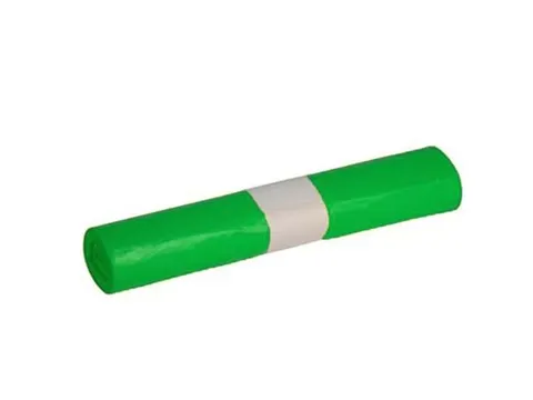 Afvalzak 58x100cm groen HDPE T23 20x25 Stuks