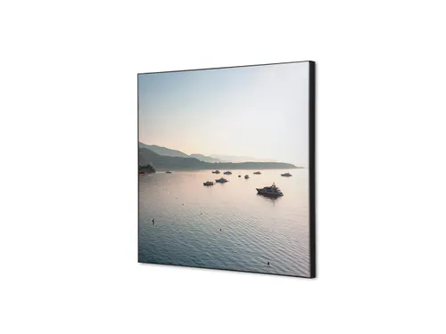 Wanddecoratie Textiel Set 40x40cm Schepen Zee