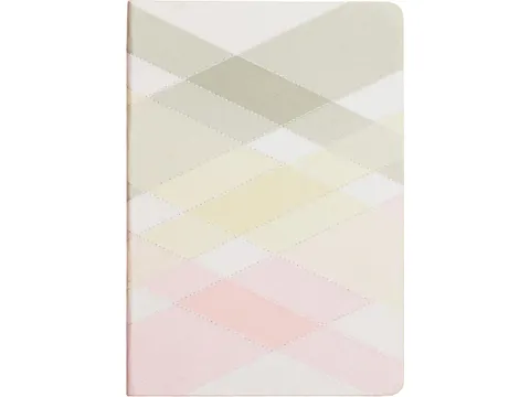 Notitieboek Èccolo Stiched Pastel lijn ca.15x20cm 80 gr. 256 pag.