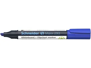 Boardmarker Schneider Maxx 293 beitelpunt 2-5 mm blauw - 5