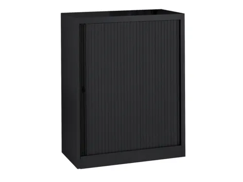 jaloeziedeurkast,HxBxD 1030x800x430mm,2,5 OH,romp zwart,front zwart