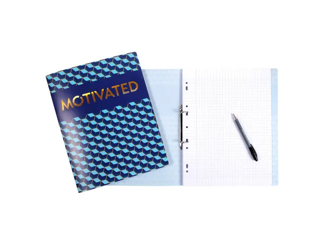 Ringmap PP 4ringen 1 5mm A4 COPPER TIME