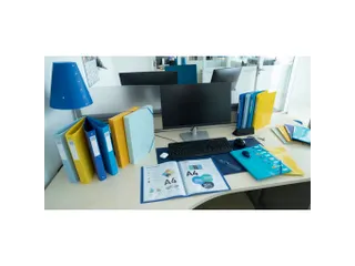 Classeur 2an 30mm PP A4 Bee Blue coul.as - 6