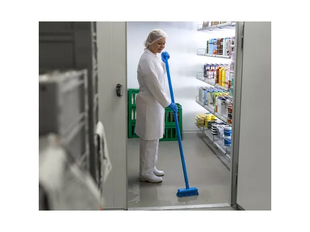 Vikan Hygiene Luiwagen Hard Blauw Compact 225mm