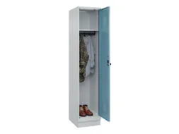 locker,HxBxD 1950x400x500mm,1vak,vak B 400mm,draaigrendel,sokkel