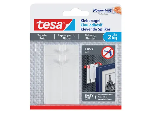 Klevende spijker Tesa behang en pleisterwerk 2kg