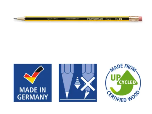 Potlood Staedtler Noris HB met gumtop