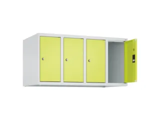 opzetkast,v. locker,4vak.,vak B 250mm,HxBxD 500x1000x500mm,vleugeldeur - 2