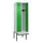 locker met bank,HxBxD 2120x600x815mm,2vak,vak B 300mm,cilinderslot