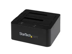 Dual-Bay USB 3.0 / eSATA naar SATA HDD Docking Station