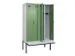 locker met bank,voor scheiding van kleding,HxBxD 2120x1200x815mm,4vak