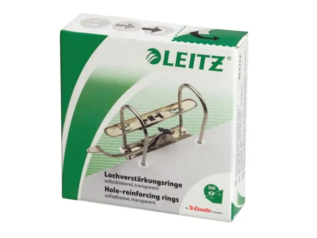 Versterkingsringen Leitz 1706 kunststof 500 stuks Transparant