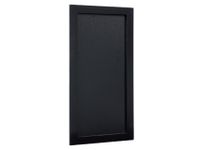Krijtbord Securit wand 20x40cm zwart hout