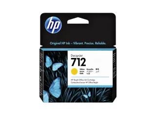 Inktcartridge HP 712 3ED69A geel - 1