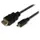 Micro HDMI naar HDMI Kabel 3 Meter met Ethernet, 4K 30Hz Video