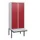 locker met bank,HxBxD 1950x800x815mm,2vak,vak B 400mm,cil.-slot