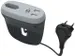 Laadstation Brennenstuhl Sofa 1 eurosocket 2 USB zwart/grijs