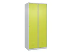locker voor scheiding van kleding,HxBxD 1850x800x500mm,2vak