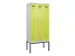locker voor scheiding van kleding,HxBxD 2120x900x500mm,3vak