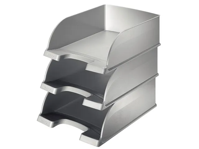 Brievenbak Leitz 5233 Plus jumbo grijs A4