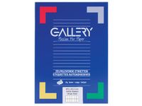 Gallery Witte Etiketten 105x42mm