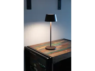 Tafellamp MAUL Nina LED accu dimbaar Bruin - 4