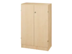 kantoorkast,HxBxD 1270x800x420mm,2xhouten vloer,golfgreep