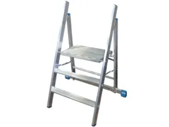 steiger,3trede(n),bordes H 700mm,aluminium