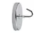 Magneet met haak MAUL Ø52mm trekkracht 9kg chroom