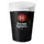 Beker karton Douwe Egberts 180ml zwart 100 stuks