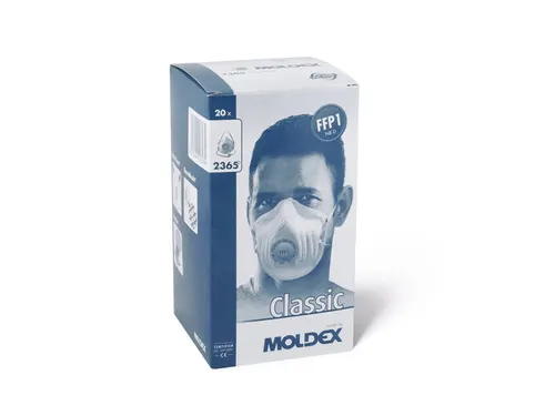 Moldex stofmasker Classic FFP1 NR D Ventex Klima-ventiel 20 Stuks