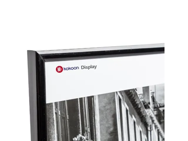 Kokoon Display fotolijst PVC Zwart A4