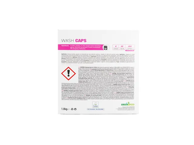 Greenspeed Wash Caps wasmiddel universeel 80 capsules