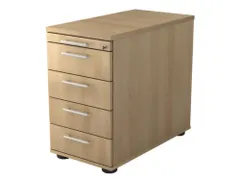 stationaire ladeblokken,HxBxD 720-760x430x800mm,4lade(n)