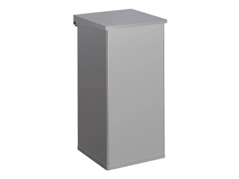 Afvalbak Carro-lift Met Demper 110 Liter Aluminiumgrijs