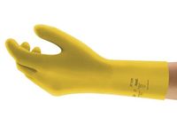 Handschoen Alphatec 37-320, Maat 7 Nitril Geel