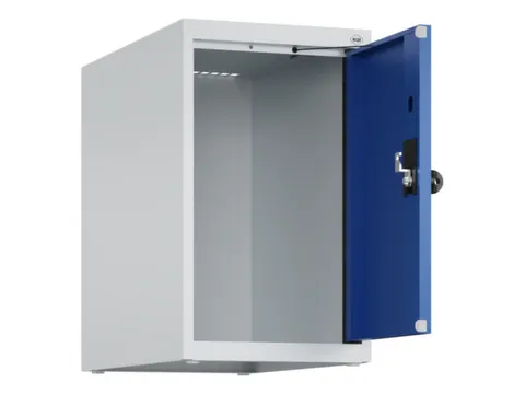 opzetkast,v. locker,1vak.,vak B 300mm,HxBxD 500x300x500mm,draaigrendel