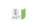 Exacompta Ringmap A4 2 Ringen 30 mm Karton anijs