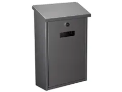 Brievenbus RIO Zilver 27x39,5x10cm