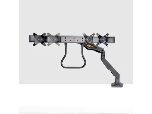 Desk Mount Dual Monitor Arm Tot 27 Inch Crossbar