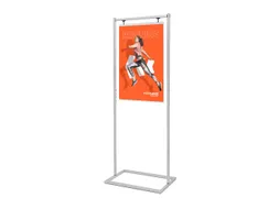 Poster Display Decor Sway Dubbelzijdig A1 Zilver