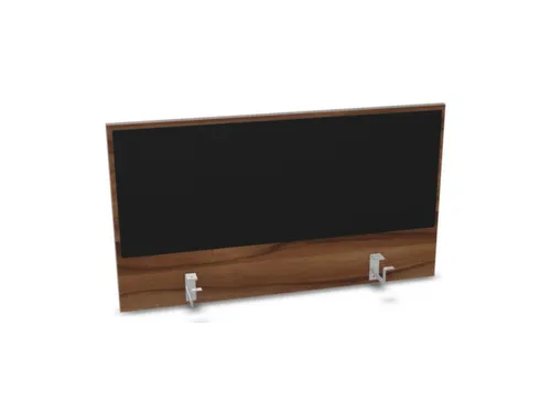 opzetpaneel bureau aanbouw achter NP-tiepolo nut BN8033-zwart 1000mm