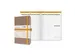 Weekagenda Linescape A5 2026 (EN) bruin Hardcover verticale indeling