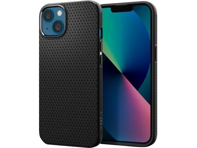 Spigen Case ACS03315 iPhone 13 mini Liquid Air Zwart