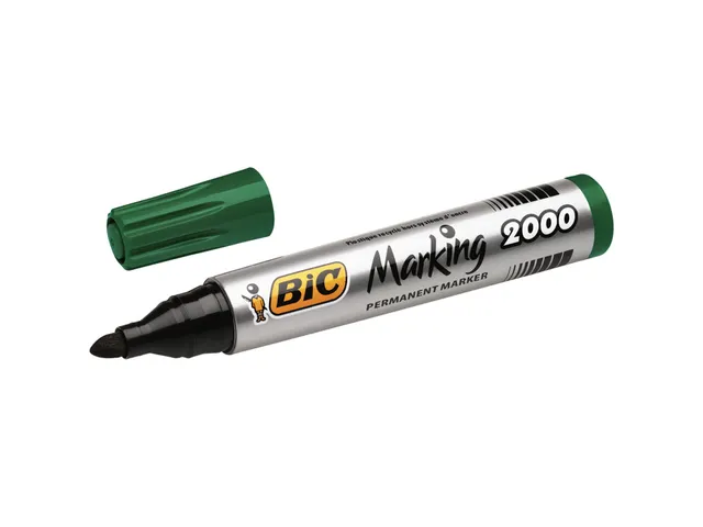 Viltstift Bic 2000 ecolutions rond large groen