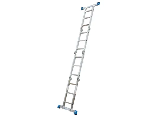 multifunctionele vouwladder,4x3,sporten,balk L 3,55m,aluminium
