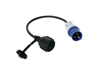 Verloopkabel Van Schukostekker Naar CEE-Stekker - Randaarde - H07RN-F - 4