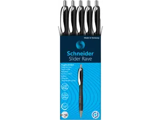 Balpen Slider Rave XB zwart - 2