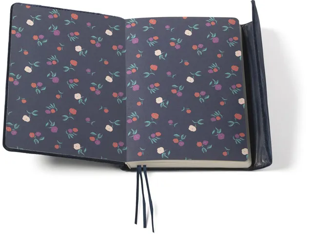 Carnet de notes Navy ligné 15x20cm